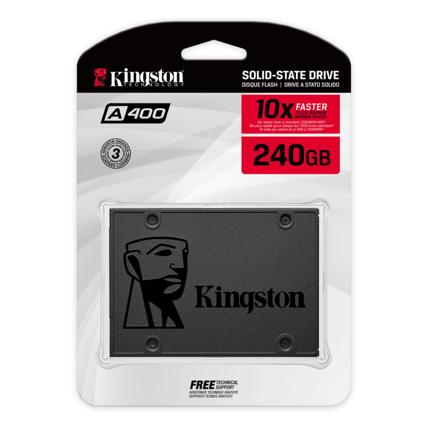 Disco Ssd Kingston A400 240gb Sataiii 6gb/s