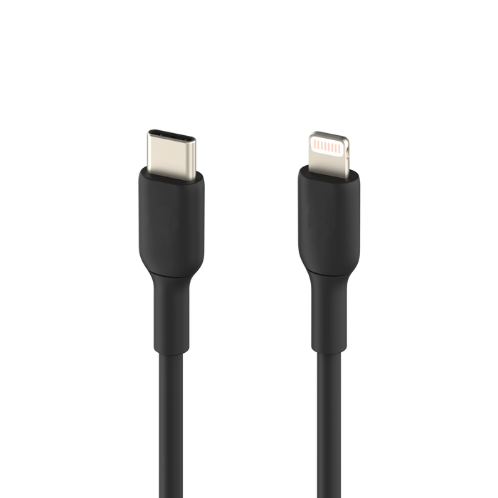 Cable USB Tipo C a Lightning Noganet Negro 2 M para iPhone