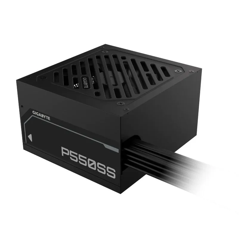 Fuente ATX Gamer Gigabyte 550w 80 Plus Silver Black