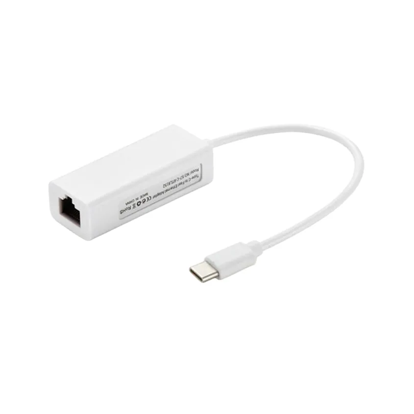 Adaptador USB Tipo C a RED - LAN - Ethernet - RJ-45 100Mbps Intco