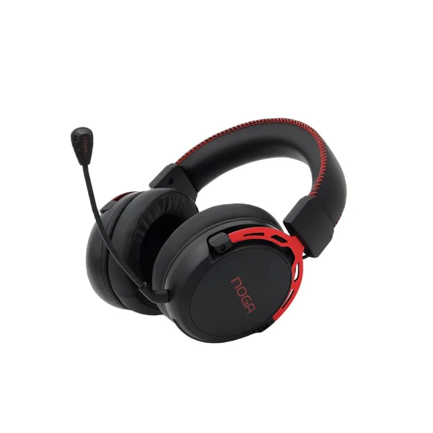 Auricular Gamer Inalambrico 2.4 + BT +Cable Noganet