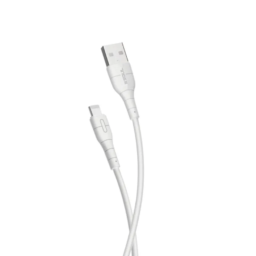 Cargador de Auto Dual USB 2.4A 10W c/ Cable Lightning Soul