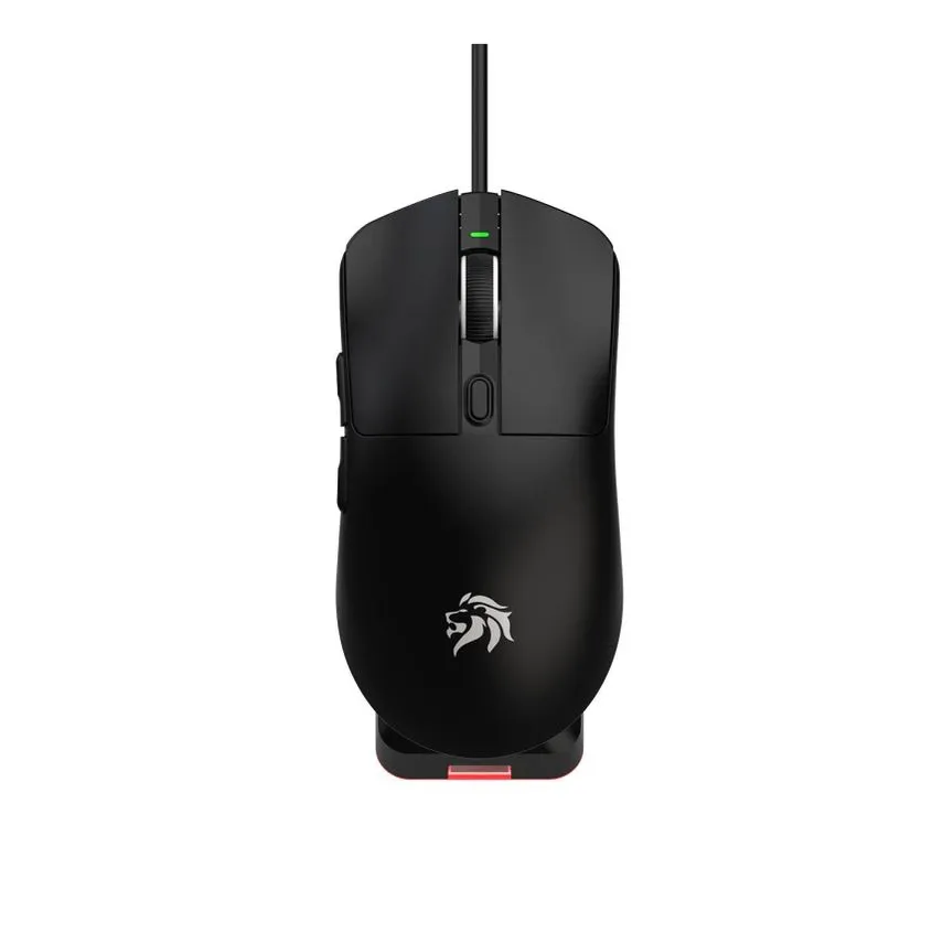 Mouse Gamer 2.4G+BT+USB inalambrico recargable c/ base de carga Netmak