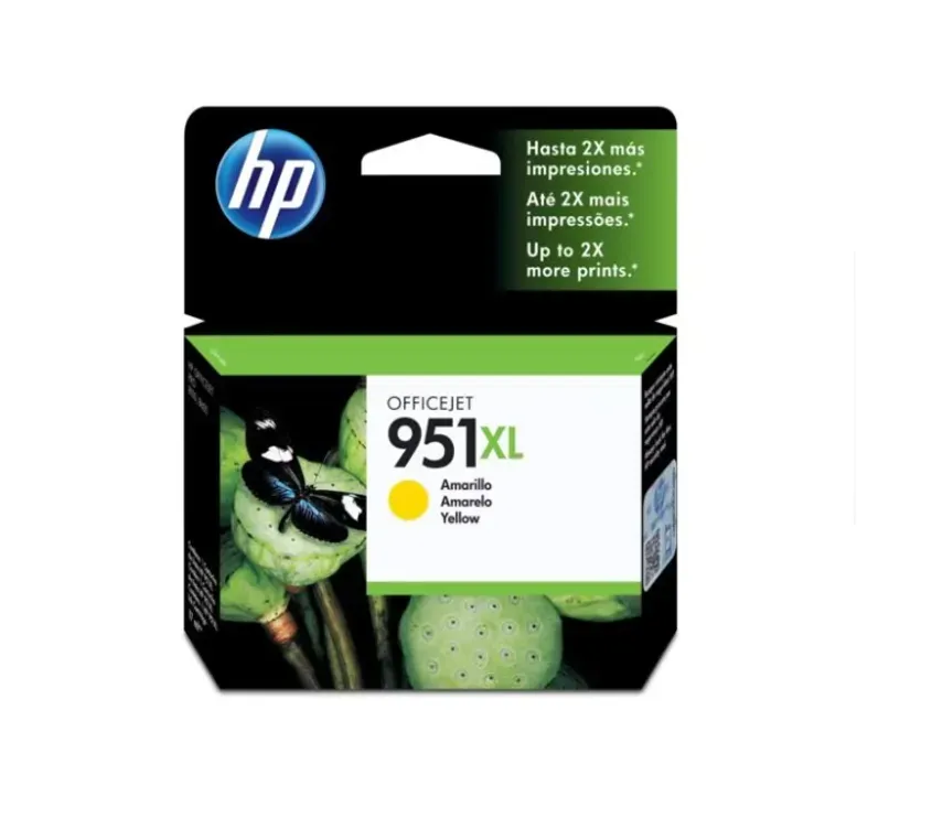 Cartucho Original HP 951XL Yellow Cartridge CN048AL