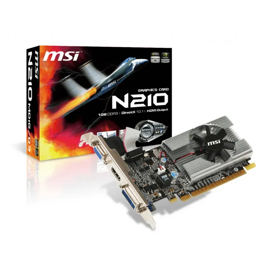 VGA MSI GeForce GT 210 1GB LP DDR3