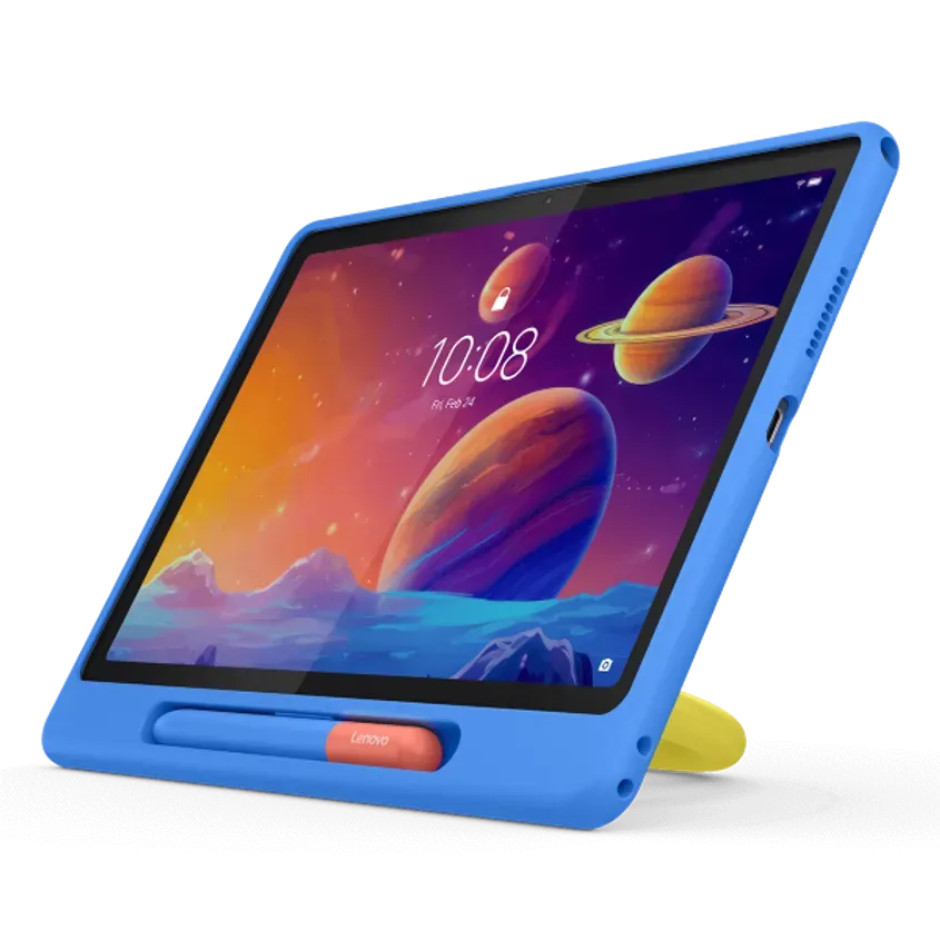 Tablet Lenovo Tab 10.1" WUXGA 4GB+64GB ,KIDS BUMPER CASE + Lápiz pasivo Luna Grey