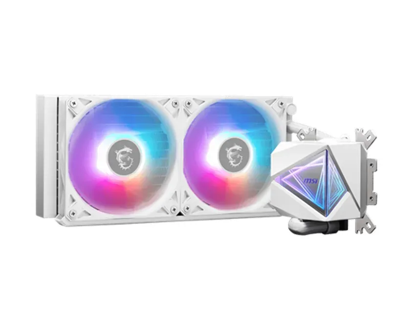 Water Cooling MSI MAG CORELIQUID I240 2x CPU Cooler 240mm White