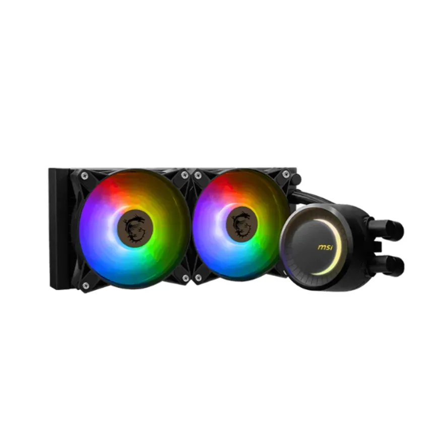 Water Cooling MSI MAG CORELIQUID E240 2x CPU Cooler 240mm Black