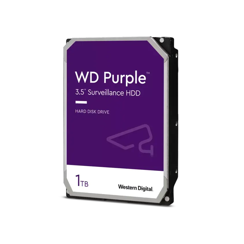 Disco Interno HDD WESTERN DIGITAL Purple 1TB 3.5" SATA 3.0 5400rpm