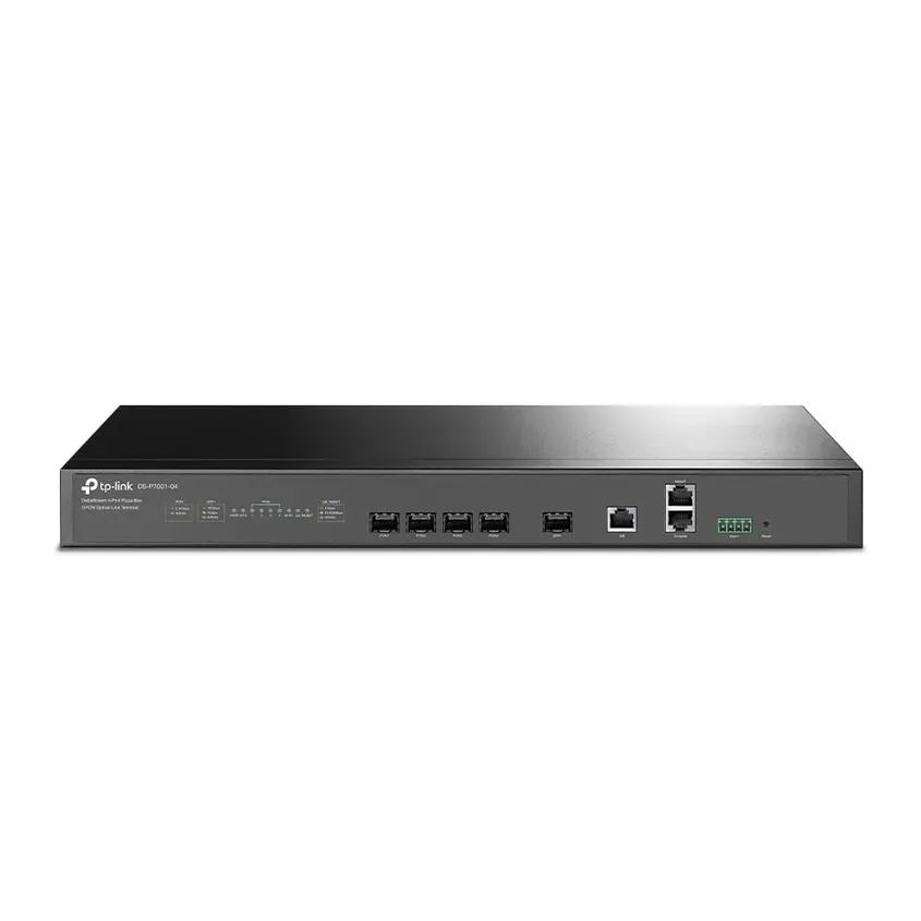 DS-P7001-04 OLT TP-Link GPON 4 puertos+2P 10G+1P Giga Uplink