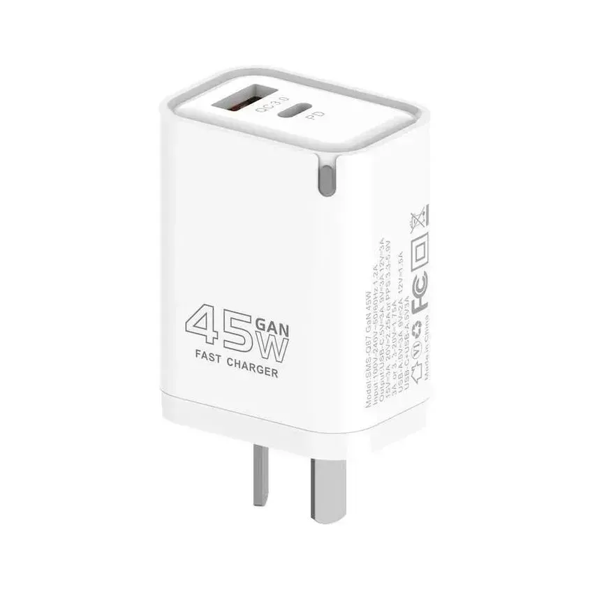Cargador Viajero FC USB+PD 45W GaN s/ Cable Soul