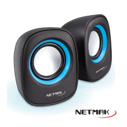 Mini Parlante USB BLUE Netmak