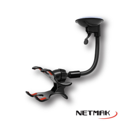 Soporte Celular Universal Para Auto c/brazo flexible Netmak