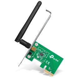 Placa de red PCI-E Wireless N 150Mbps 2Dbi  Tp-Link wifi