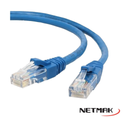 Patchcord 20 metros Cat 5e Netmak