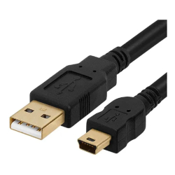 Cable USB a Mini USB 5 Pines Noganet 1.5 Metros