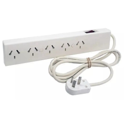 Zapatilla Prolongador Binorma 5 Bocas Cable 1.5m con Tecla Termica Sybyd