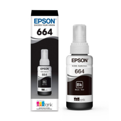 Botella de tinta Epson 664 Original L200 NEGRO