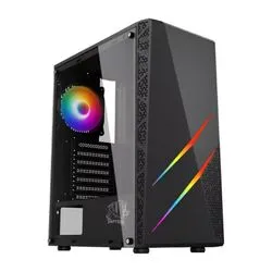 Gabinete Gamer Raptor Blaze Force Tg Mid-tower Rgb Fan X1