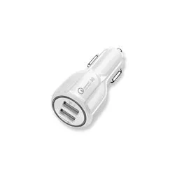 Cargador de Auto Dual USB 2.4A 10W Soul