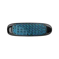 Teclado y Mouse mini inalambricos retroiluminados