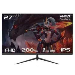 Monitor Gamer Raptor Hawk Eye 27" Fhd 200hz 1ms Ips Sin Bordes