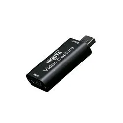 Capturadora de Video HDMI Nisuta 1080P USB Compacta Sin Fuente Externa
