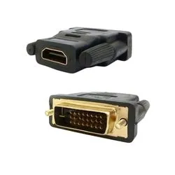 Adaptador DVI-D Macho a HDMI Hembra Nisuta