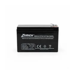 Bateria Electrolito Absorbido 12V 7A Zurich