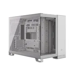 Gabinete Corsair 2500X TG Mid-Tower Dual Chamber White