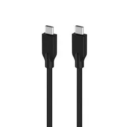 Cable USB-C Tipo C Macho-Macho PD60W 3A 150Cm Genius ASSY Negro