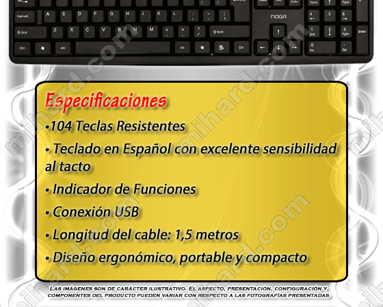 TECLADO USB NKB-78011